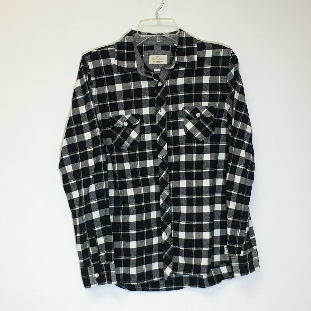 Weatherproof Women's Vintage LS Flannel Shirt - Size M - Pre-Owned - 9C9FAD